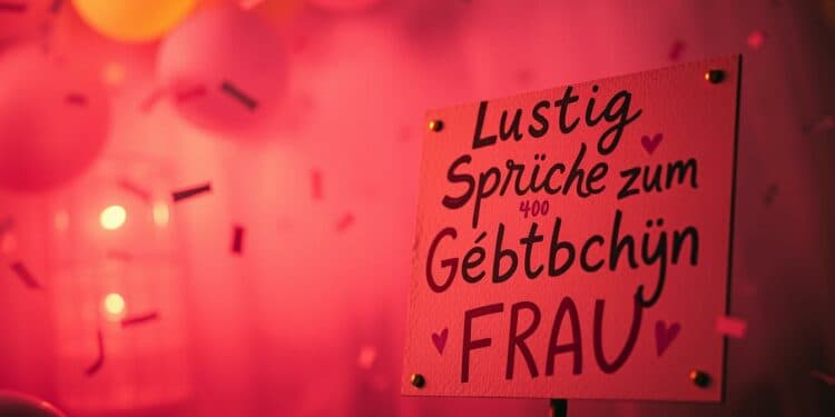 Lustig Freche Sprüche Zum 40 Geburtstag Frau gedankenportal.de