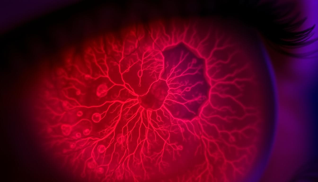Schwarze Punkte vor den Augen durch Stress - Symptome